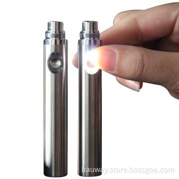 Electronic cigarette ego patented iTouch battery, work by skin touching, no button, 7 colors